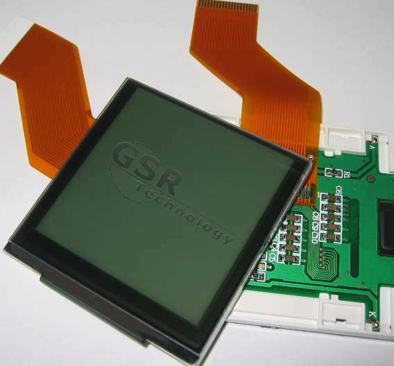 GSR Technology bietet ein breites Spektrum an passiven Grafikdisplays, darunter Auflösungen von 100 x 32 Pixeln (2,5 Zoll) bis 320 x 240 Pixeln (5,7 Zoll QVGA) in verschiedenen Ausführungen.