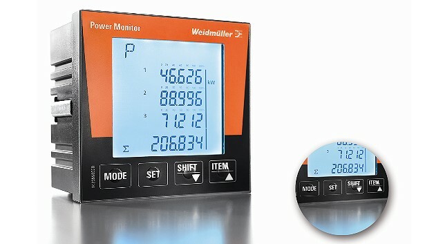 Der »Power Monitor« von Weidmüller kann als Basis eines Energie-Management-Systems dienen.