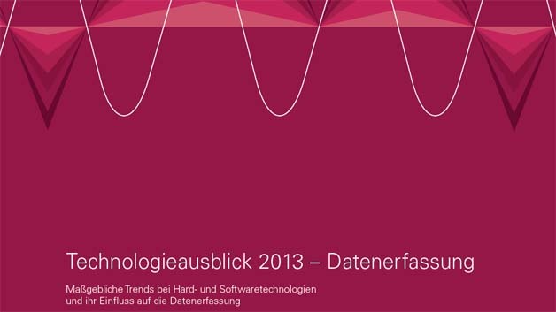 Der Technologieausblick 2013 Datenerfassung steht als pdf zum Download zur Verfügung.