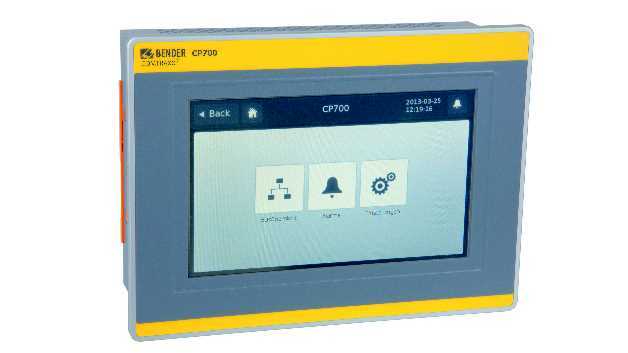 Für eine optimale Übersicht und Transparenz in elektrischen Anlagen sorgt der Condition-Monitor COMTRAXX CP700 von Bender
