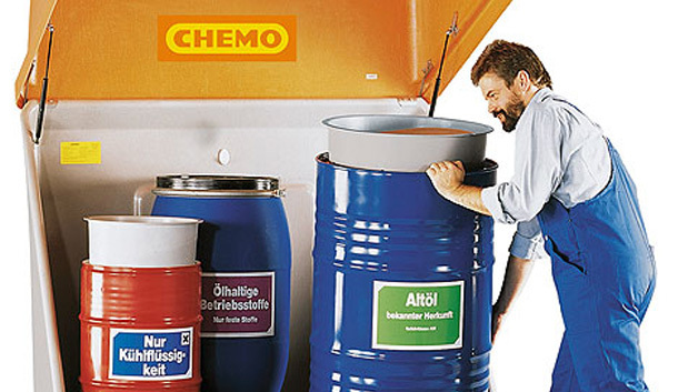Gefährliche Chemikalien mit Chemo-Produkten sicher einlagern