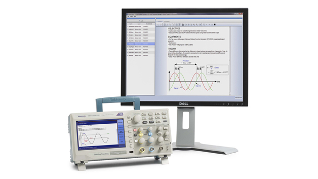 Mit integrierter Lernsoftware: Die Einstiegsklasse-Oszillskope TBS1000B-EDU von Tektronix