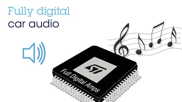Für den Einsatz in Head-Units und Sound-Boostern: Der Klasse-D-Verstärker FDA2100LV von ST.