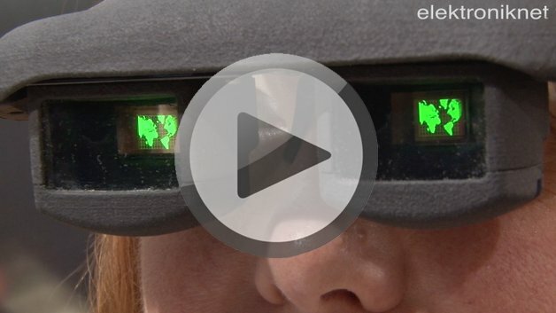 OLED-Datenbrille des Fraunhofer COMEDD