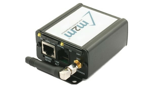Nur 83 x 60 x 34 mm groß sind die Mobilfunk-Router der Serie RBMTX von M2M Germany.