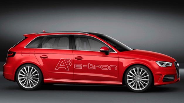 Von Audis A3 E-Tron kamen 2014 460 Modelle neu auf die Straße. Dafür gab es Platz 10.