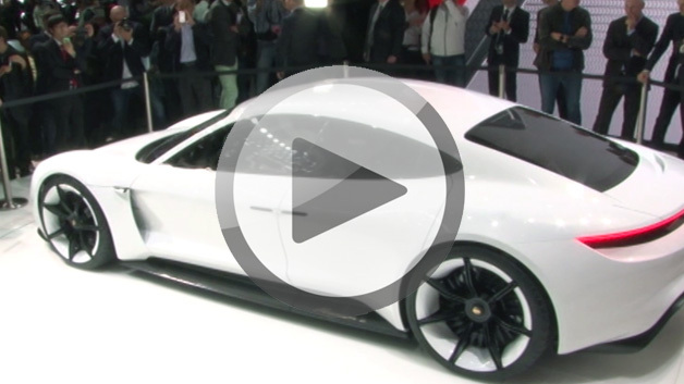 Porsche zeigte auf der IAA das Elektro-Konzeptfahrzeug Mission e