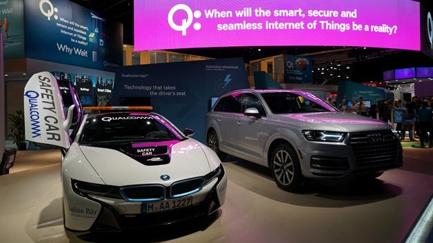 Auf der CES demonstriert Qualcomm im Audi Q7 den Snapdragon 602A.