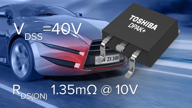 Der 40-V-n-Kanal-MOSFET TK1R4S04PB von Toshiba.