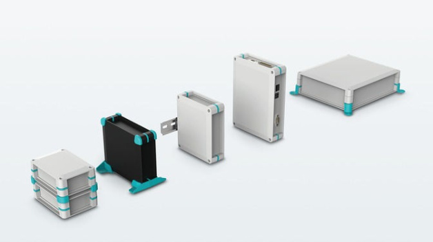 Für den Einsatz bei Temperaturen von -40 bis +85 °C eignen sich die modular aufgebauten Gehäuse UCS von Phoenix Contact.