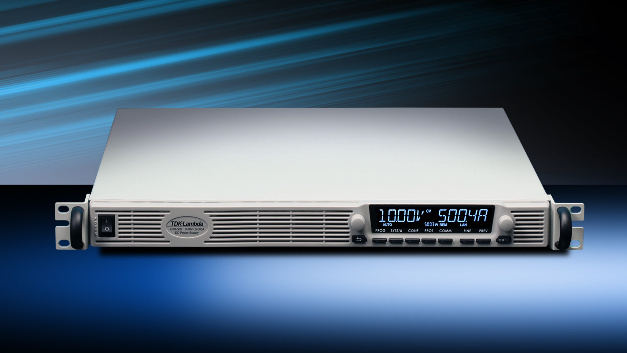 Das Labornetzteil Genesys+ bietet 5 kW in einem 1-HE-19-Zoll-Gehäuse