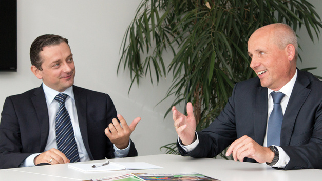 Thomas Foj, links - Marco Giegerich beide: Avnet Silica